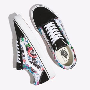 Vans Bayan Spor Ayakkabı Mash Up Old Skool Beyaz | 82839-751